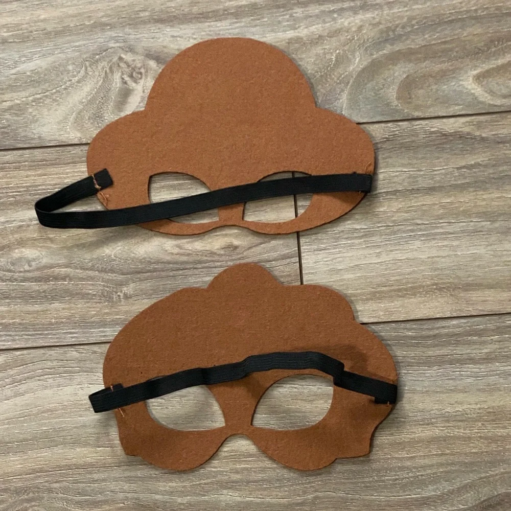 COPY - Disney’s Jasmine & Pocahontas Fun Felt Face Mask with Elastic Straps Bra…
